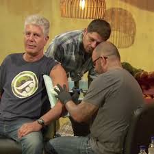 The duo tied the knot on april 20, 2007. Watch Besties Anthony Bourdain And Ludo Lefebvre Get Matching Tattoos Eater