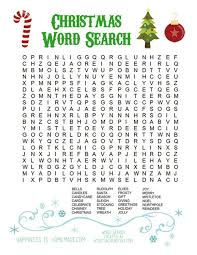 Printable Christmas Word Search For Kids Adults Happiness Is Homemade Christmas Charades Christmas Word Search Christmas Words