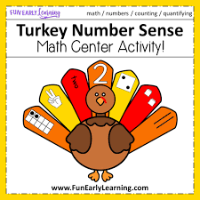 From art and math activities to sensory table and book ideas, this list is sure to help you out. Turkey Number Sense Thanksgiving Math Activity For Preschool And Kinder