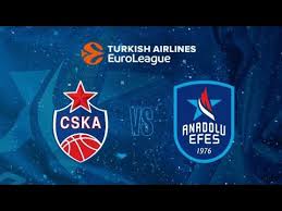 Anadolu efes, turkish airlines euroleague 23. Cska Moscow Anadolu Efes Genis Ozet Euroleague Rs Round 14 Youtube