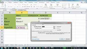 Excel 2010 provides a convenient way for linking up cells data with whatever you want. Excel Hyperlink Variable Verlinkung Auf Zellen Einer Matrix Youtube