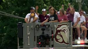 Check out our starkville ms selection for the very best in unique or custom, handmade pieces from our wall hangings shops. Mississippi State Celebrates With National Championship Parade