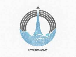 Logo Emblem Mark For Hypercompact Flat Logo Design Graphic Design Logo Graphic Design Inspiration