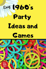 The 60's party buttons will be one of the best! 60 S Party