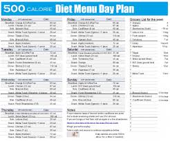 500 Calorie Diet Menu Plan Dietplan Dietplan500calories In