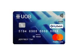 Visa and mastercard provide the technology and networks required for processing card payments. Uob Atm Card Debit Mastercard Uob Malaysia