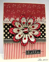 Black And Red Greeting Cards Made For The Challenge At The Ribbon Girl Blog Please Visit My Blog For Details And Thanks For Looking Supplies Cl Cards Handmade Hello Cards Floral Cards