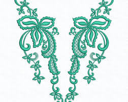 Leave a comment 3,051 views. Neckline Embroidery Etsy