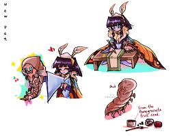 She leaves shioshishio to be with the man she. Mothra And Shuo Her Larva Mothra Pet Squiggle Liggle Illustrations Art Street