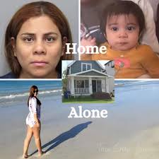 Kristel Candelario left her 1-year-old daughter home alone in a playpen for  10 days while she vacationed in Detroit and Puerto Rico. When she returned  home, her daughter had died of starvation