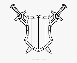 If this png image is useful to you, please share it with more friends via facebook, twitter, google+ and pinterest.! Shield With Crossed Swords Coloring Page Roman Helmet And Shield Hd Png Download Kindpng