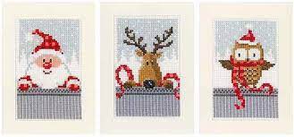 Simply stylish cards and tags for the christmas season (design originals) 40+ charming christmas cards to stitch, from the editors of crossstitcher magazine. Cross Stitch Cards Kits The Happy Cross Stitcher