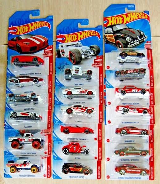 Hot Wheels Exclusive TARGET Red Edition 2019-2024 *** YOU PICK & CHOOSE ***  moc | eBay
