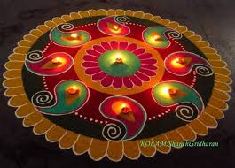Happy Diwali Rangoli Idea Free Hand Rangoli Design Happy Diwali Rangoli Rangoli Designs Diwali