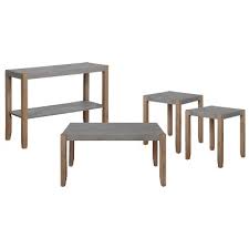 It provides a combination of modern and classic elements. Living Coffee Tables Set Target