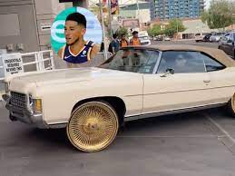 Devin booker channeled kobe bryant when scoring 47 points to beat lakers. Video Devin Booker Arrives For Playoff Game In Incredible Vintage Car