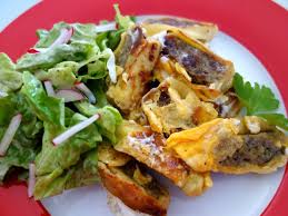 Gebratene Maultaschen Mit Ei Von Chrisli Chefkoch Rezept Gebratene Maultaschen Maultaschen Mit Ei Maultaschen Rezept