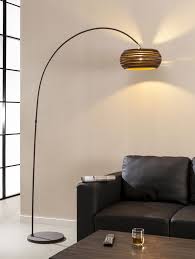 Stehlampe Bogenlampe Caiden Lampe Wohnzimmerlampe Metallgestell