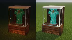 An armor stand can be used to hold and . A Little Armor Display That I Made Hope You Like It Minecraft Minecraft Crafts Minecraft Medieval Minecraft Blueprints