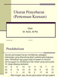 Rumus untuk mencari simpangan baku adalah: Pertemuan 6 Ukuran Penyebaran Data Tunggal Dan Kelompok