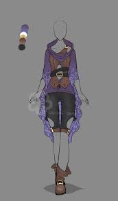 Fantasy Outfit 4 Auction Closed By Nahemii San Devia On Deviantart Fantasy Clothing Adventure Outfit Fantasy