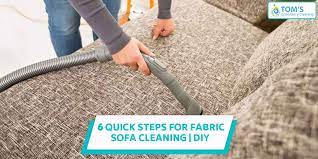 Here we have whether you're cleaning a sofa, carpet, or upholstered chair, the method is the same. 6 Quick Steps For Fabric Sofa Cleaning Do It Yourself