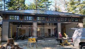 Rustic detached garage in log cabin style a log cabin always gives you the warmest feeling. Top 60 Best Detached Garage Ideas Extra Storage Designs