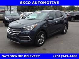 Hyundai is going above and beyond the competition by making all blue link safety and security features like automatic collision notification. 2018 Hyundai Santa Fe Sport 2 4l Auto Marlin Blue Suv 4 Doors 19950 To View More Details Go T Hyundai Santa Fe Sport Santa Fe Sport Hyundai Santa Fe