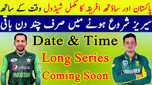 Pak vs sa third odi, team changes and new playing xi. Pak Vs Sa 2021 Schedule Test