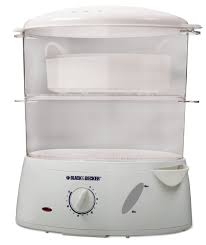 Black And Decker Food Steamer Rice Cooker Black Decker 7 Quart 2 Tier Food Steamer Rice Cooker Is Large Enough For Steaming All Kinds Of Food Such As Ve Steamer Recipes Food Steamers Black Decker