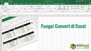Fungsi Convert Agexcel Net