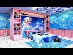 Frozen Themed Room Decor Ideas Youtube Bedroom For Girls Kids Frozen Bedroom Kids Bedroom Designs