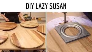This diy lazy susan is made up of 2 wooden round cutting board. Diy How To Make A Lazy Susan With Detailed Hardware Instructions Youtube