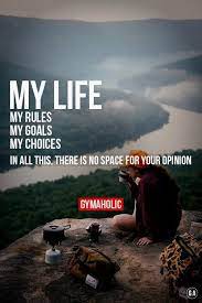 Gymlife Motivation My Life My Rules Motivation Fitness Motivation
