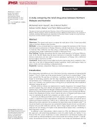 General medicine clinics in malaysia at the best price. Comparison Of Retail Prescription Drug Prices In Malaysia Download Table