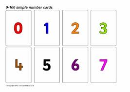 You are viewing some printable numbers 1 10 sketch templates click on a template to sketch over it and color it in and share with your family and friends. Number Flash Cards Primary Teaching Resources Printables Sparklebox