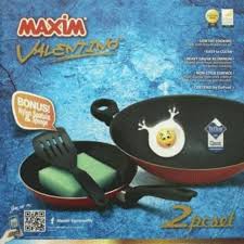 Simak caranya di sini, yuk! Maxim Valentino Set Panci Wajan Teflon Spatula Sponge Shopee Indonesia