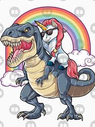 Camiseta Unicornio Riding Dinosaurio T Shirt T Rex Divertido Unicornios Partido Rainbow Squad Regalos Pa Bocetos Bonitos Unicornio Divertido Arte De Unicornio