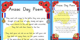 Australia Anzac Day Ode Of Remembrance Poem Display Poster A2 Anzac Day Remembrance Poems Anzac