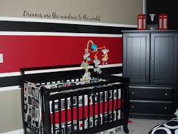 Black And White Baby Nursery Decor Design Dazzle Baby Nursery Black Red And White Red Nursery Black Nursery Red Nursery Boy