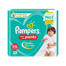 Pampers Baby Dry Pant Style Diapers Xxl Size 28 Pieces Info