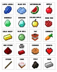 Whether you're just getting started… this is how i measured and then folded the edges over to make the reenforced area. 10 Best Minecraft Food Printables Card Printablee Com