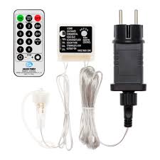 Check spelling or type a new query. Smart Connect Transformer Plug With Memory Controller Ir Remote Control And Timer Up To 600 Leds Clear Cable Power Supplies And Controllers