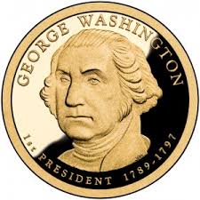 Photos, metal, purity and weight included George Washington Presidential 1 Coin U S Mint