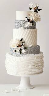The 8th Cake Of Christmas The Cake Blog Winter Wedding Cake Silver Wedding Cake Beautiful Wedding Cakes