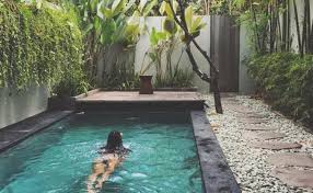 Rumah kecil minimalis dengan kolam renang. 12 Desain Kolam Renang Di Lahan Sempit