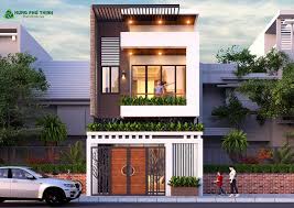 Bản vẽ mẫu thiết kế nhà ống 2 tầng 4x20m hiện đại 2024