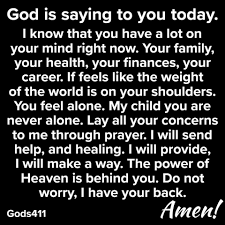 What is god saying today. Gods411 God Is Saying This To You Today Facebook