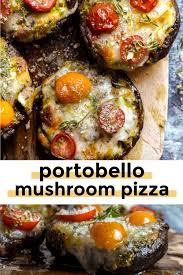 Portobello Mushroom Pizza Low Carb Recipe Portobello Mushroom Pizza Mushroom Pizza Stuffed Mushrooms
