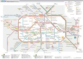 This interactive map represent time zones around the world and cities observing them. Map Of Berlin Subway Underground Tube U Bahn Stations Lines